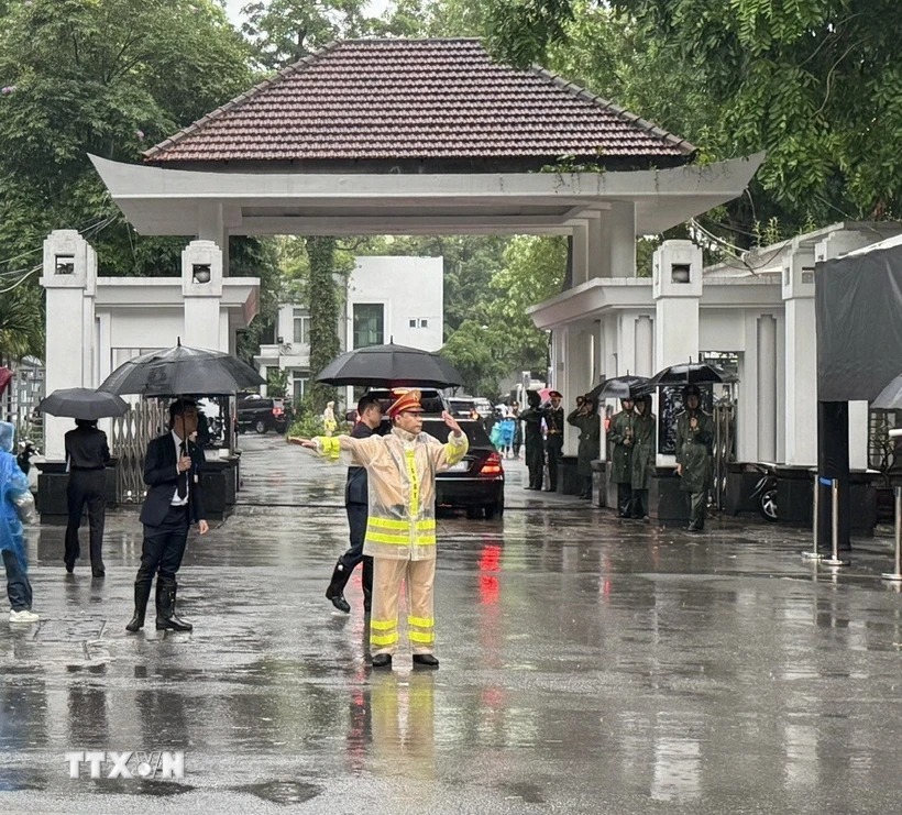 Đảm bảo an ninh, an toàn tại Lễ Quốc tang nguyên Chủ tịch nước Trần Đức Lương