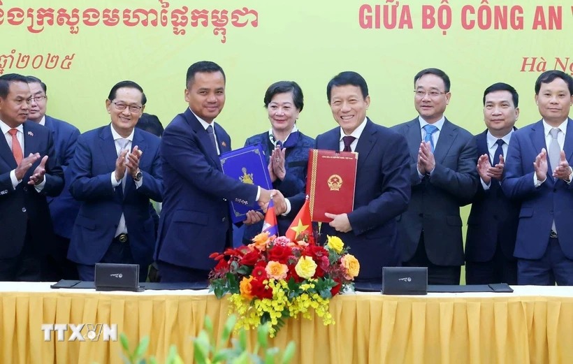 Việt Nam-Campuchia nâng tầm hợp tác phòng, chống tội phạm