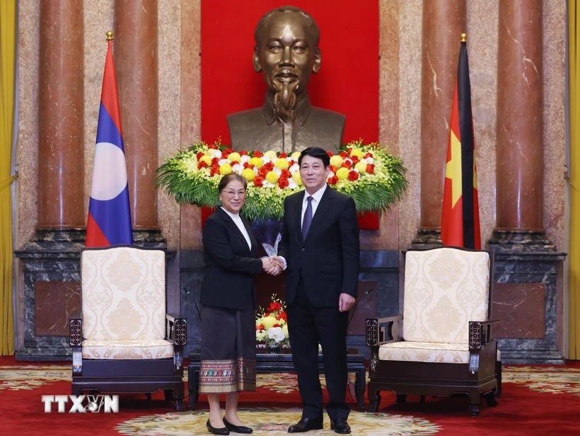 Lào luôn ghi nhớ đóng góp to lớn của nguyên Chủ tịch nước Trần Đức Lương