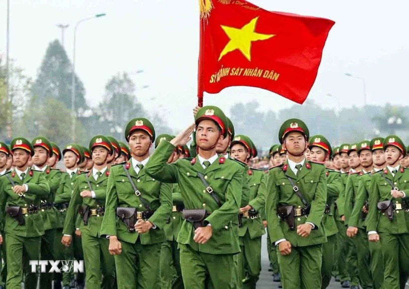 Công an nhân dân gương mẫu, góp phần cùng cả nước vững bước vào kỷ nguyên mới