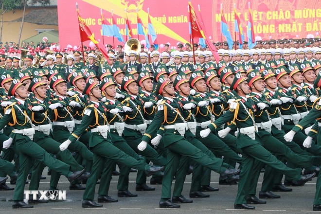 Hơn 10.000 người hợp luyện chuẩn bị cho Lễ kỷ niệm 50 năm thống nhất đất nước