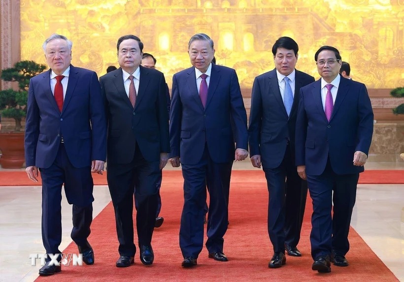 Tổng Bí thư dự hội nghị tổng kết của Chính phủ và chính quyền địa phương