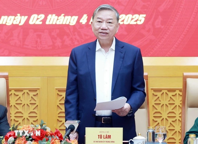 Tổng Bí thư chủ trì Hội nghị Quân ủy Trung ương về tổ chức quân sự địa phương