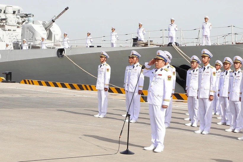 Hải quân Việt Nam-Trung Quốc tuần tra liên hợp trên vùng biển Vịnh Bắc Bộ