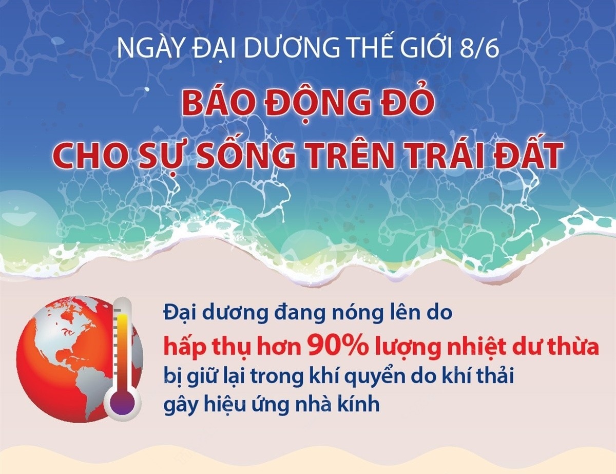 Ngày Đại dương thế giới 8/6: Báo động đỏ cho sự sống trên Trái Đất