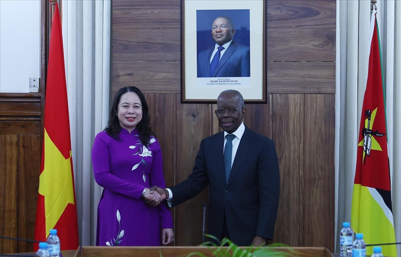 Phó Chủ tịch nước Võ Thị Ánh Xuân hội đàm với Thủ tướng Mozambique