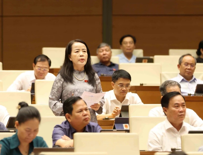 Sáng 21/5, Quốc hội thảo luận về sửa đổi, bổ sung một số điều của Luật Bầu cử