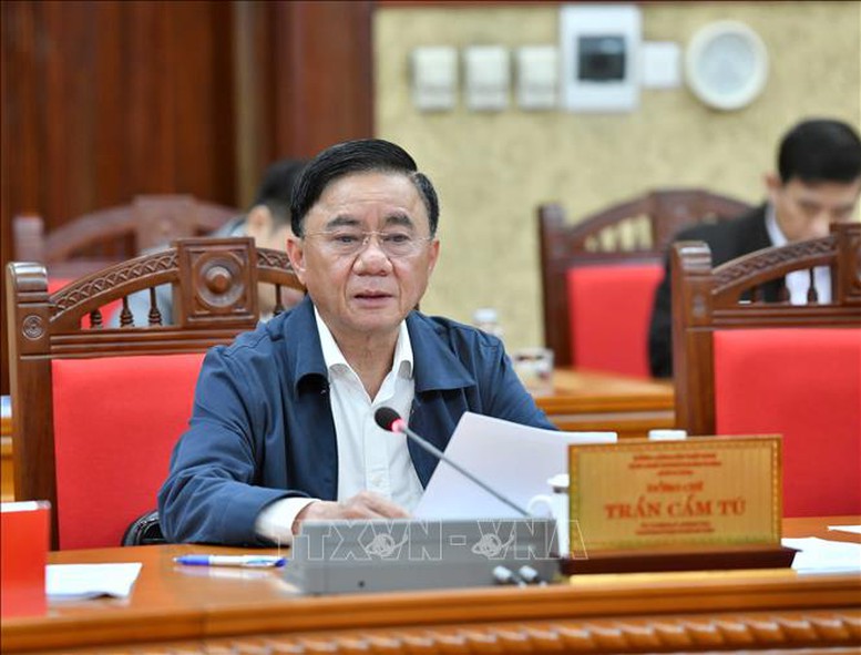 Thường trực Ban Bí thư chủ trì giao ban với các ban đảng, 4 văn phòng, đảng ủy, cơ quan, đoàn thể Trung ương