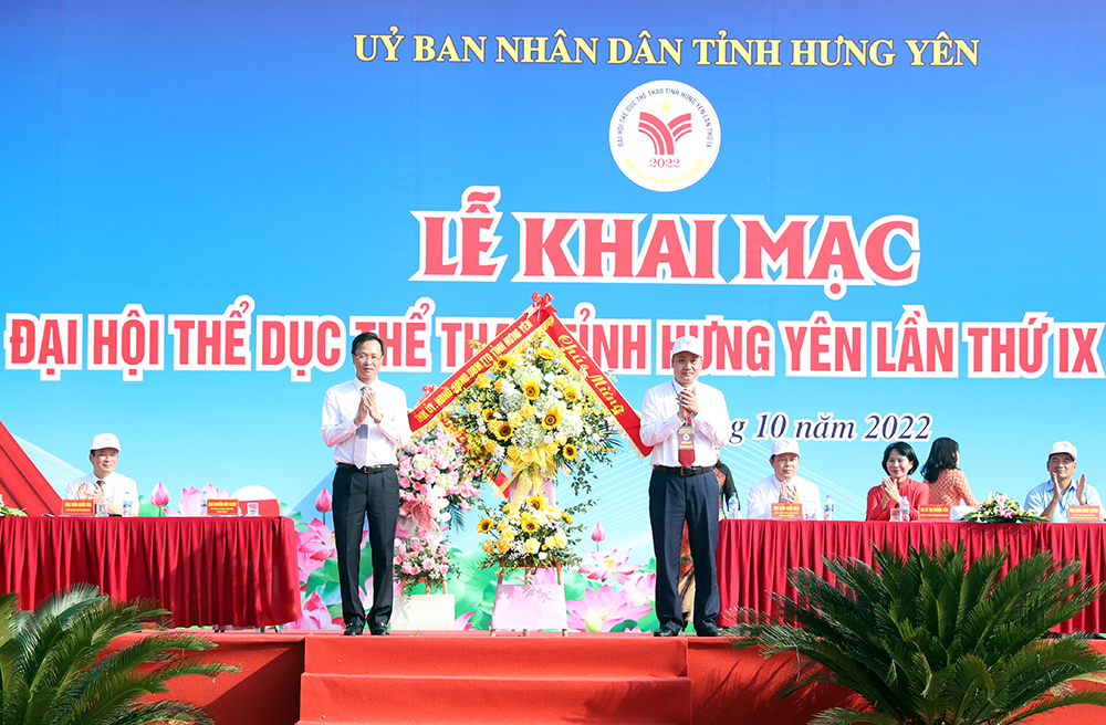 Khai mạc Đại hội thể dục thể thao tỉnh lần thứ IX năm 2022