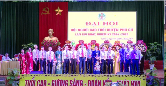  Phù Cừ: Đại hội Đại biểu Hội Người cao tuổi huyện lần thứ nhất, nhiệm kỳ 2024 – 2029