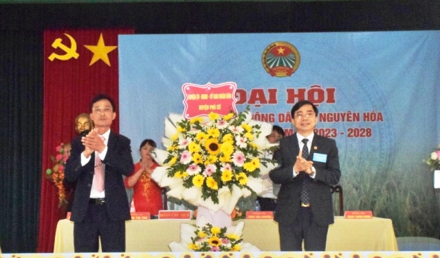 Đại hội đại biểu Hội Nông dân xã Nguyên Hoà lần thứ VIII, nhiệm kỳ 2023-2028